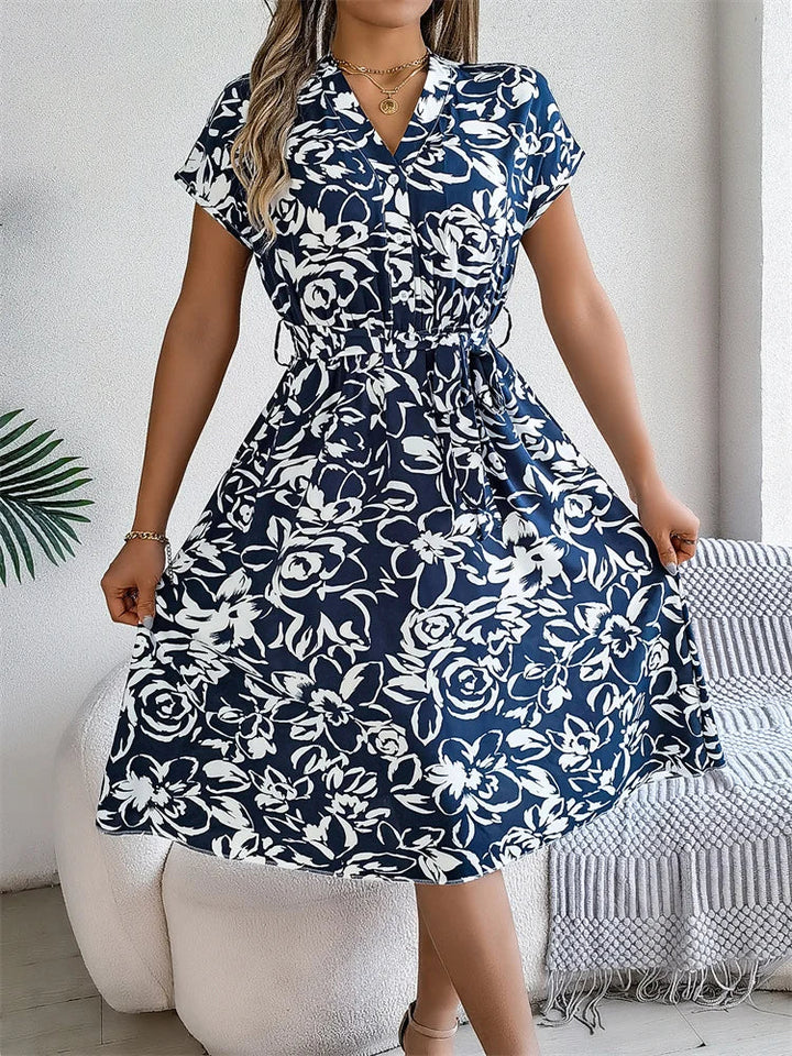 Annika™ | Elegantes Blumenkleid