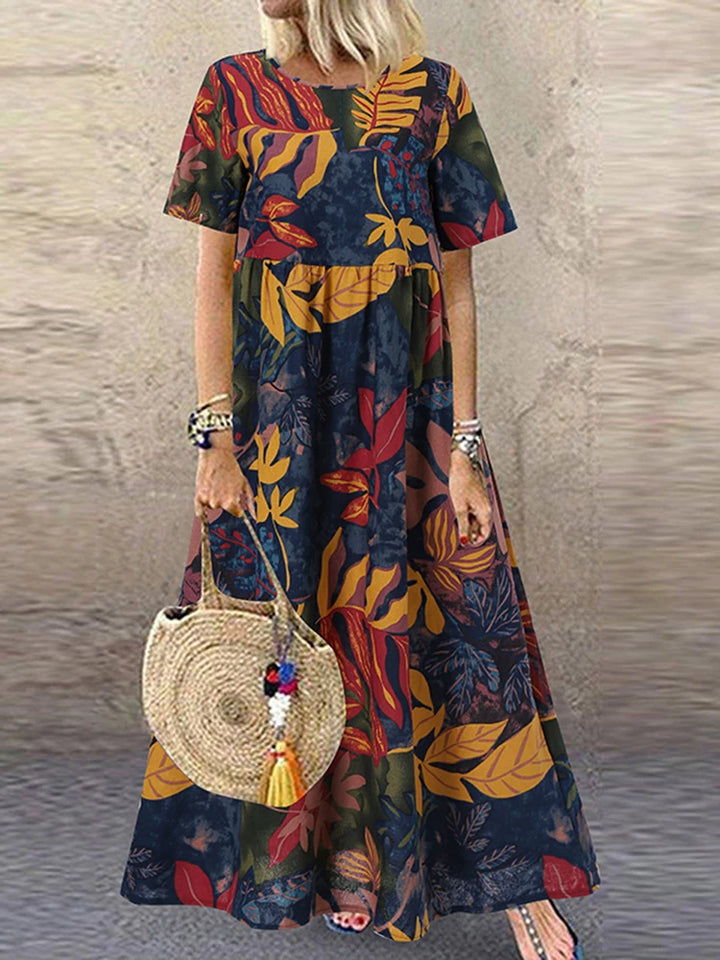 Carissa™ | Maxikleid mit Vintage-Print