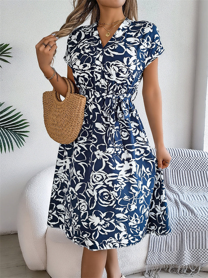 Annika™ | Elegantes Blumenkleid