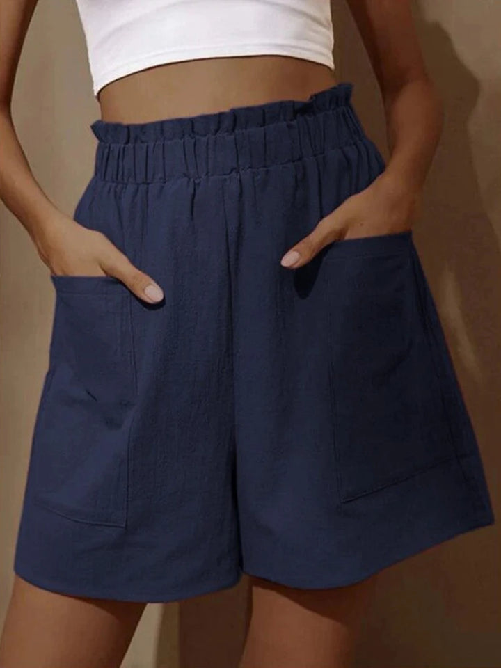 Selina™ | Shorts mit hoher Taille