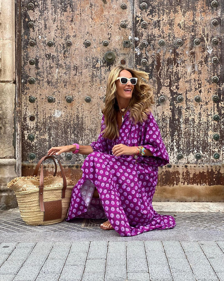 Corinna™ | Langes Kleid im Bohemian-Stil