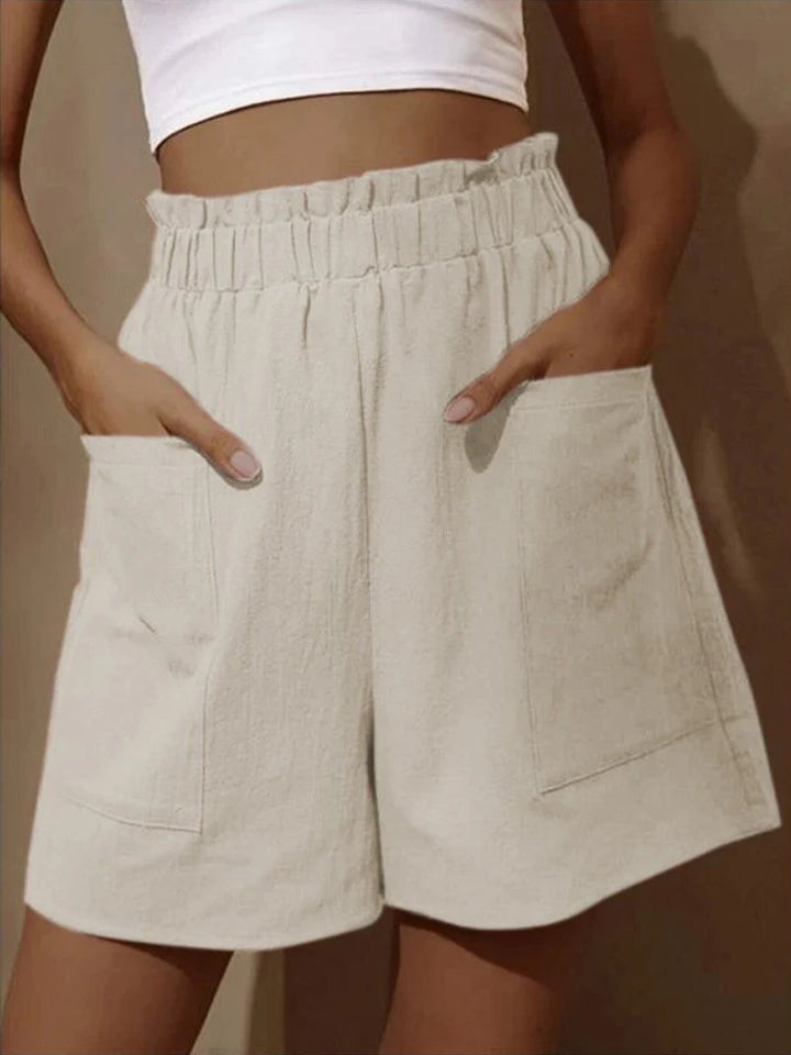 Selina™ | Shorts mit hoher Taille
