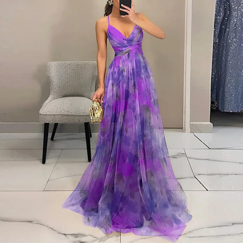 Penelope™ | Bezauberndes Maxikleid mit Blumendruck