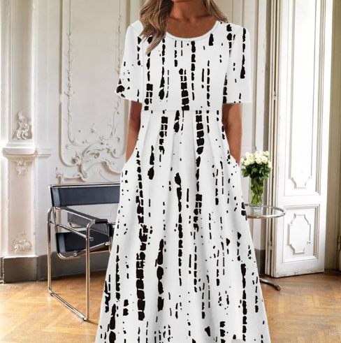 Vicky™ | Blumiges Sommerkleid in A-Linie