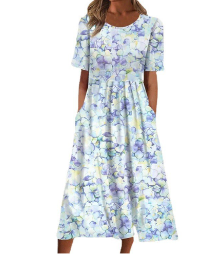 Vicky™ | Blumiges Sommerkleid in A-Linie