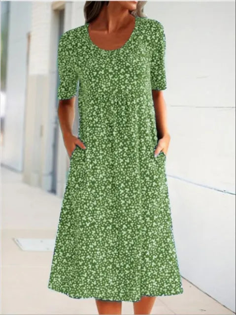 Fatima™ | Boho Sommerkleid wit Bauchabdeckung