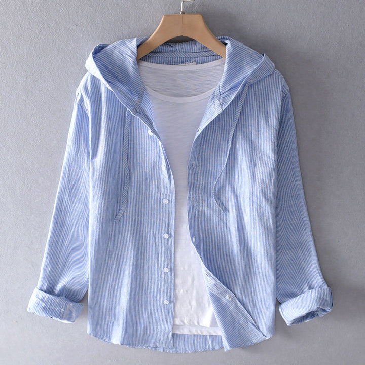 Sylvia™ | Leichte Kapuzenbluse