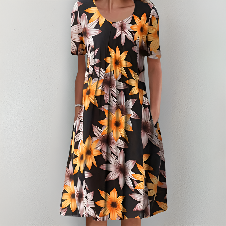 Patricia™ | Klassisches Blumenkleid