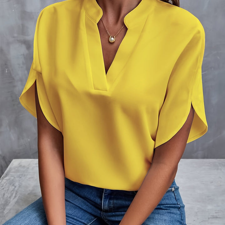 Sandra™ | Bluse mit ausgestellten Ärmeln