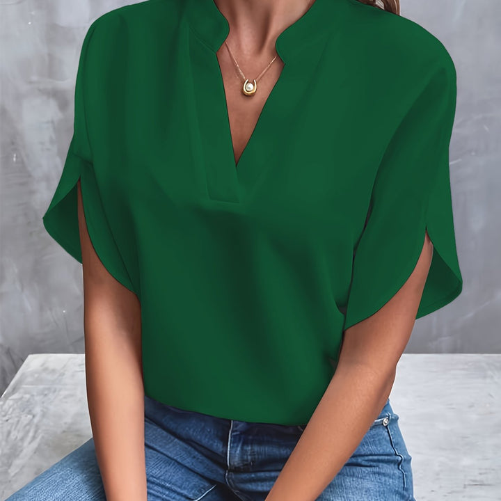 Sandra™ | Bluse mit ausgestellten Ärmeln