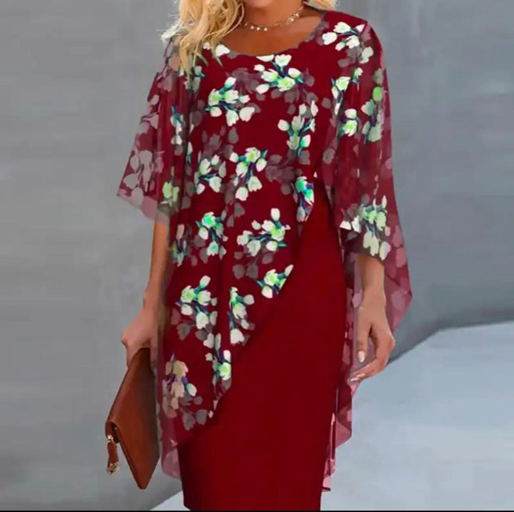 Kaia™ | Blumiges Kleid