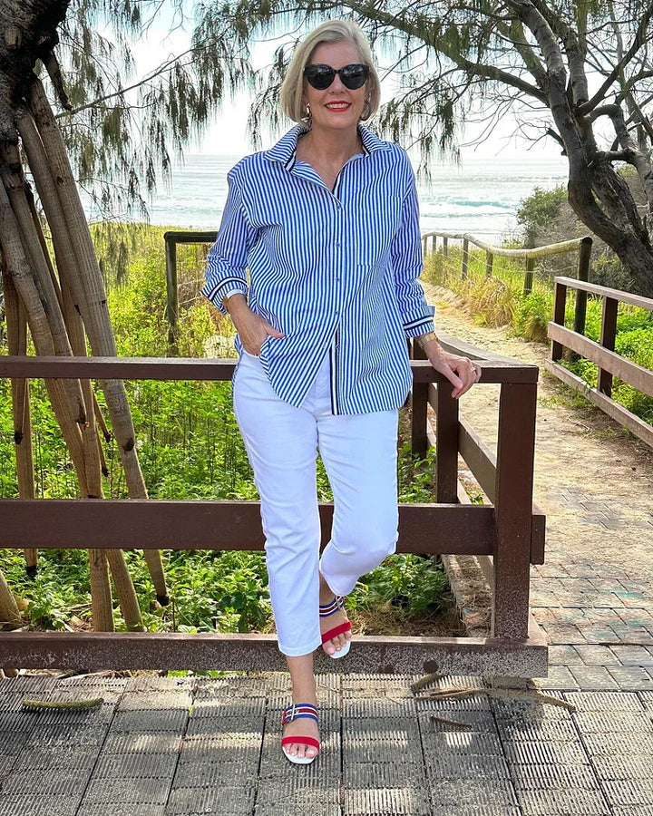 Tanya™ | Gestreiftes Hemd