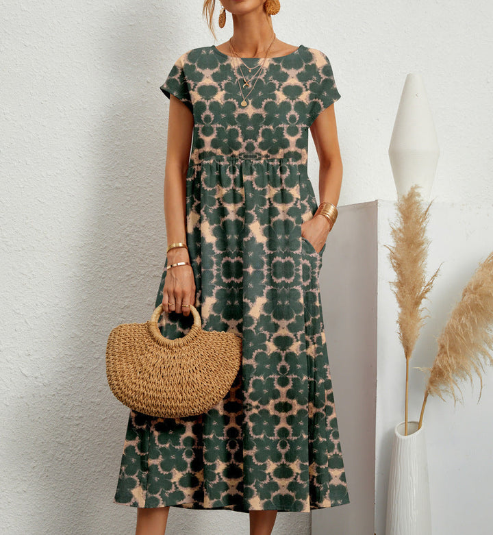 Nadine™ | Midikleid mit Blumenmuster