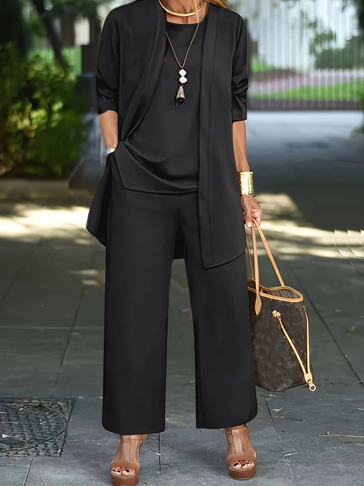 Eileen™ | Stilvolles, elegantes dreiteiliges Set
