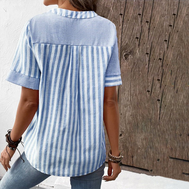 Tamara™ | Elegante gestreifte Bluse