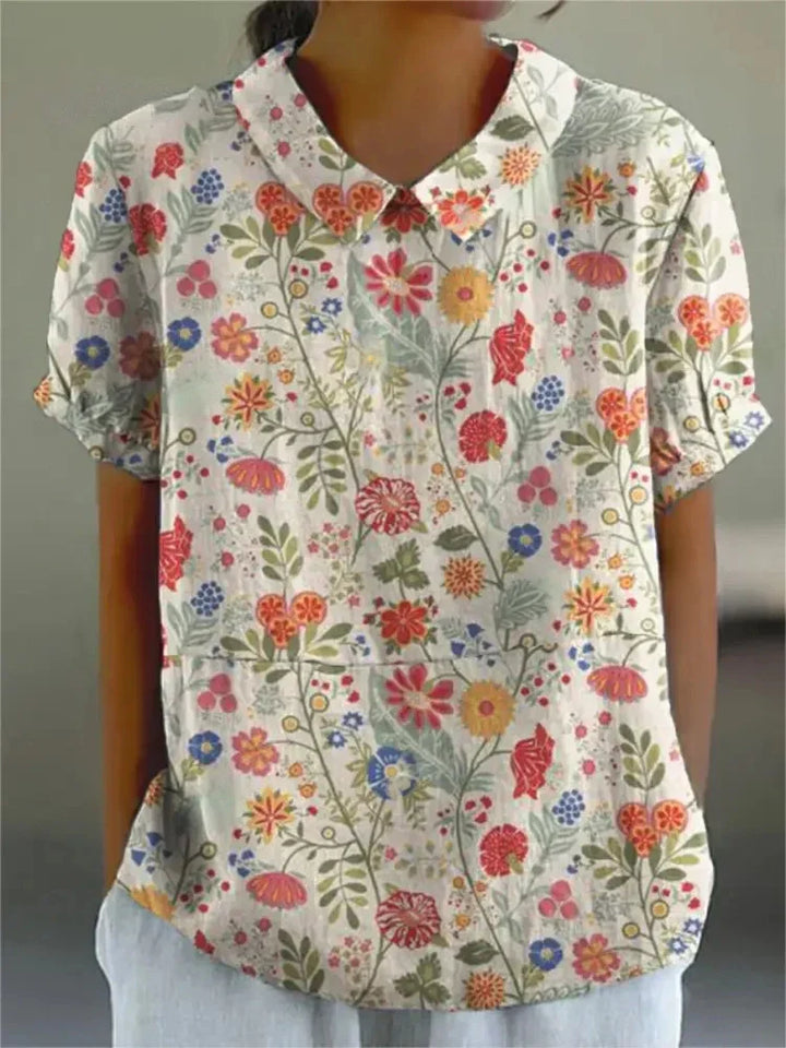 Ariella™ | Blumenhemd für Damen