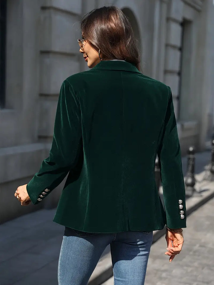 Isabel™ | Eleganter Samtblazer