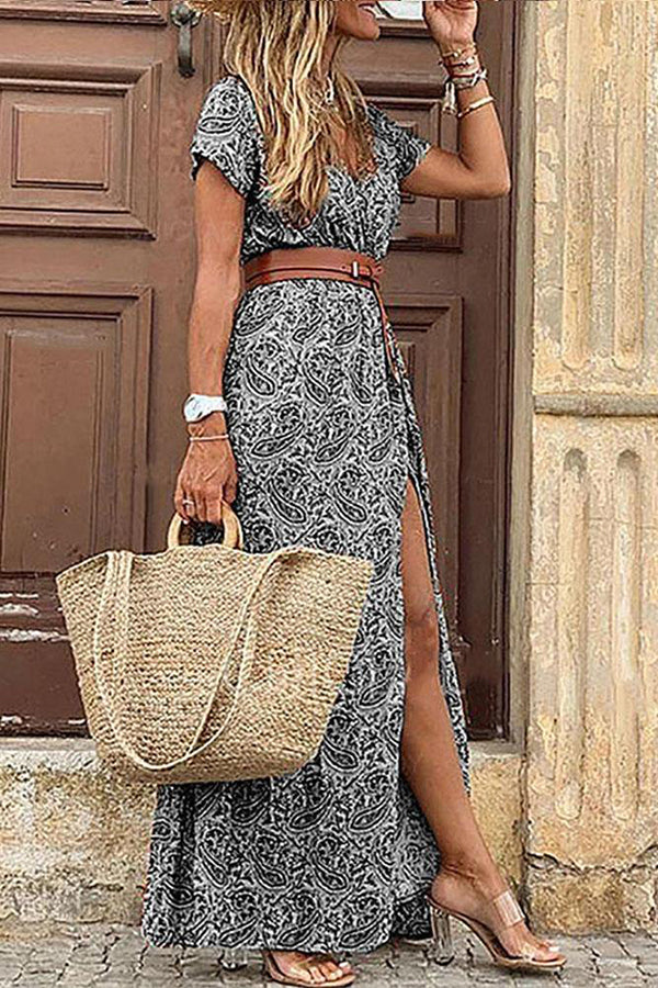Dorothea™ | Boho-Kleid wit Bauchabdeckung