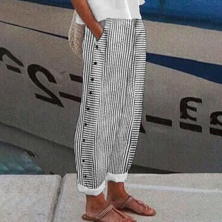 Agnes™ | Gestreifte Hose