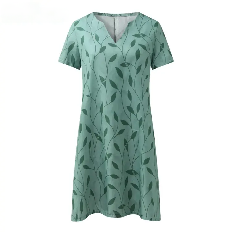 Carol™ | Lässiges Kleid mit V-Ausschnitt