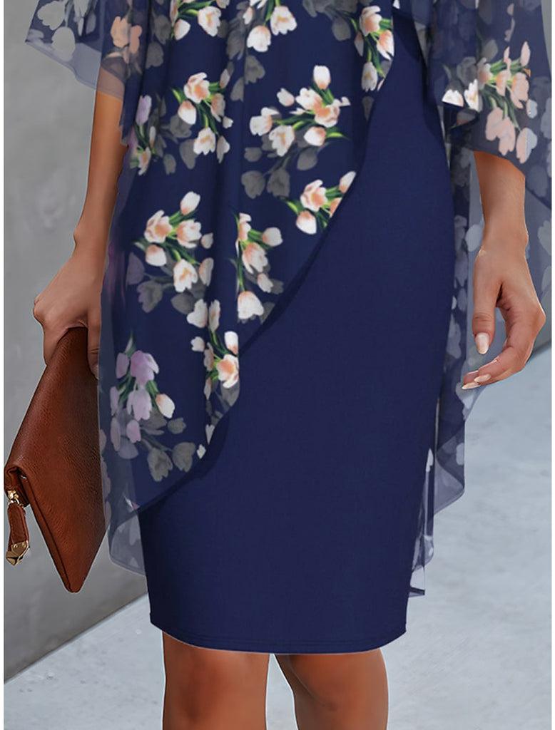 Kaia™ | Blumiges Kleid