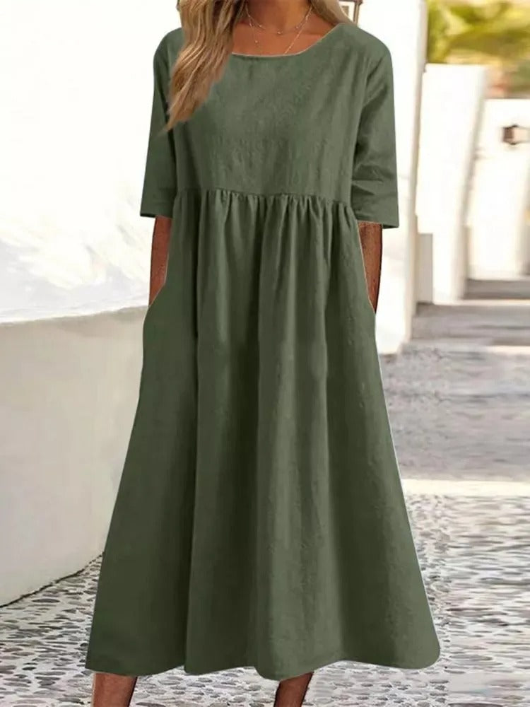Lorelei™ | Stilvolles Midi-Kleid