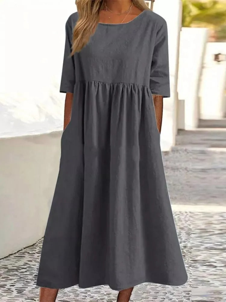 Lorelei™ | Stilvolles Midi-Kleid